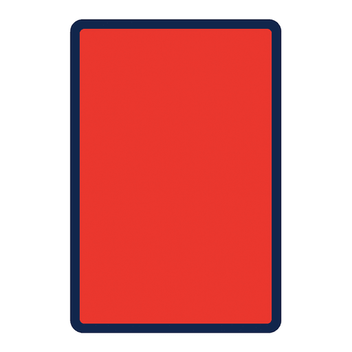 a red card