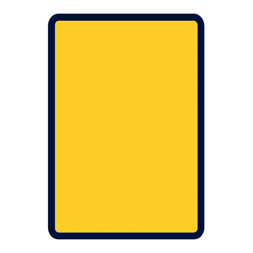 a yellow card