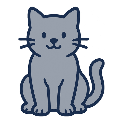 a grey cat