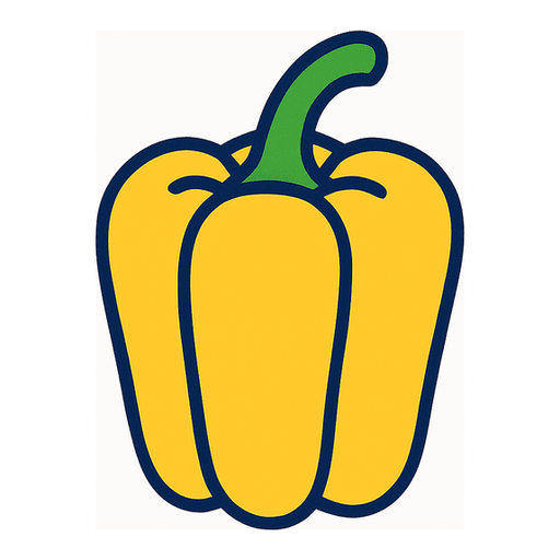 a yellow bell pepper